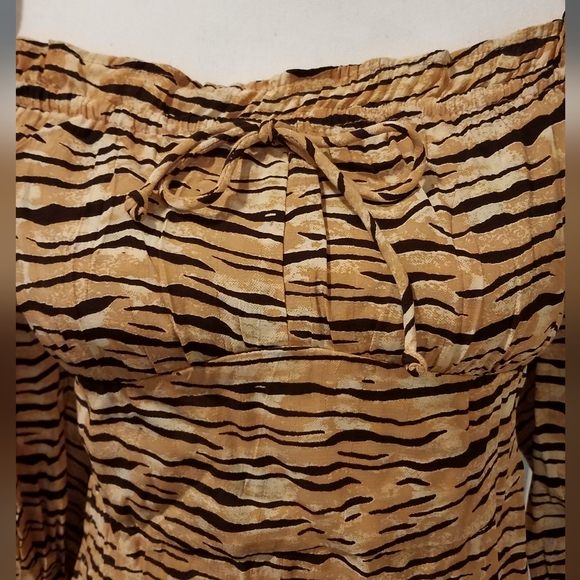 💥FAITHFULL THE BRAND. NWT. ANINAL PRINT MINI DRESS. SIZE  MEDIUM. - Picture 3 of 14